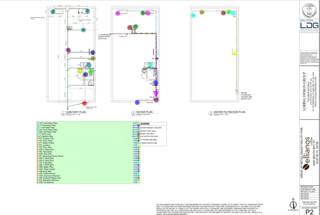 Plumbing Estimate Sample